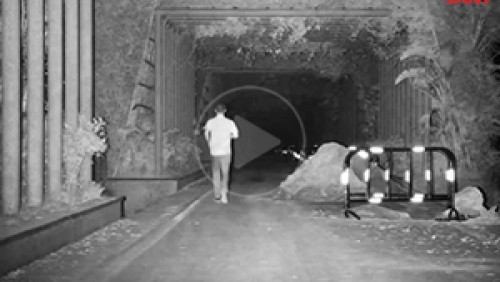 8度X4-300米定焦红表激光补光灯视频演示成效
