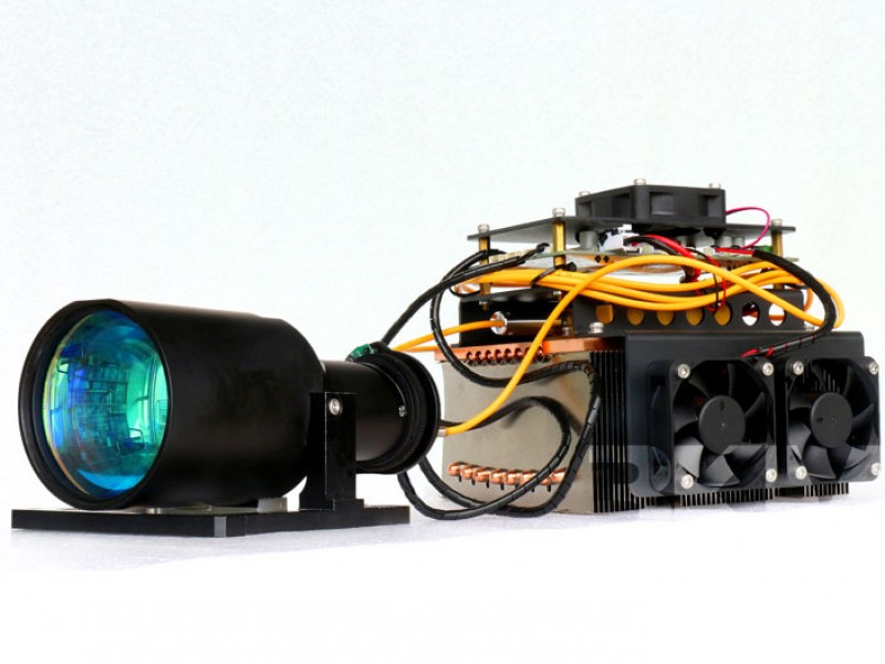 5km infrared laser lighting module in 0.07°~0.7° illumination angle