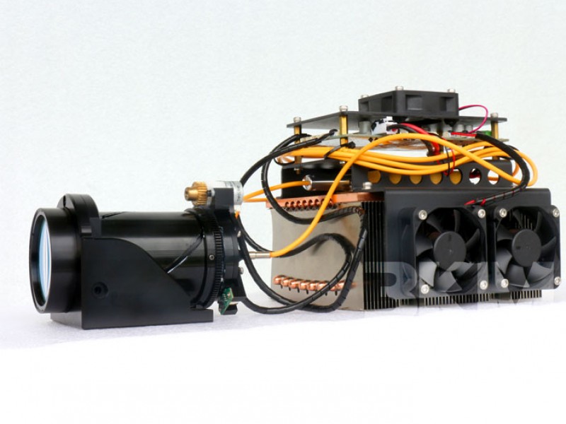 Laser beacon, Desert-specific solar laser beacon system