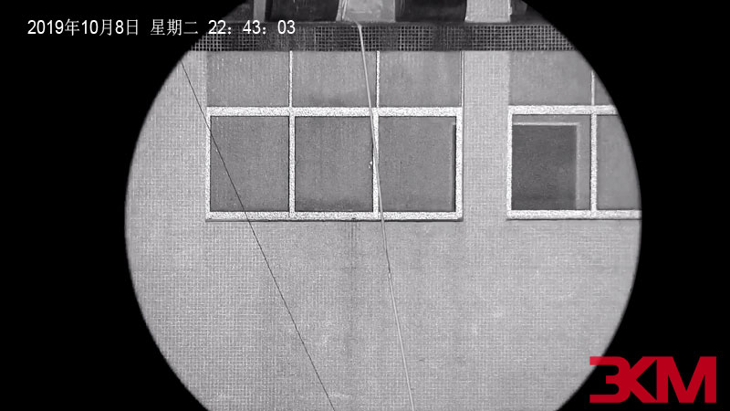 2公里808nm微型红表激光补光灯现场测试成效