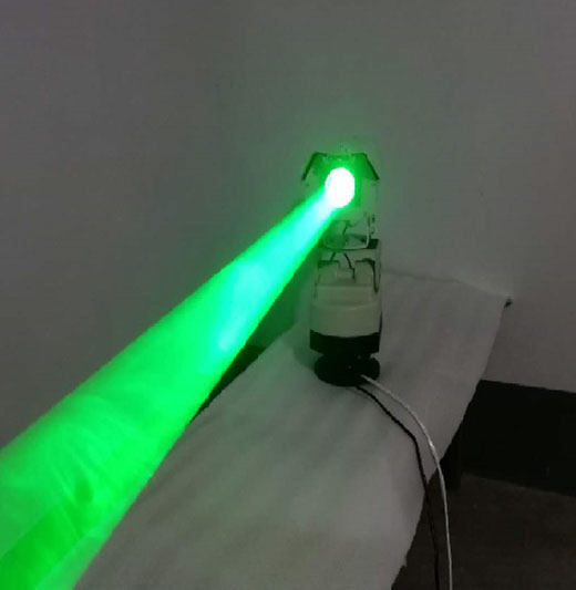 全天候驱鸟专用绿色激光灯