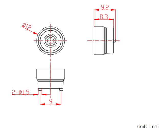 15° lighting angle long distance fixed focus infrared laser light Overall Dimensions 15° lighting angle long distance fixed focus infrared laser light Overall Dimensions
